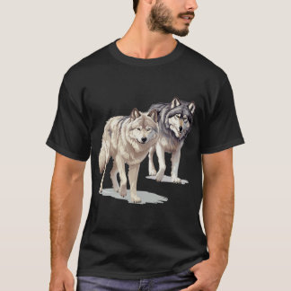 T-shirt Loup