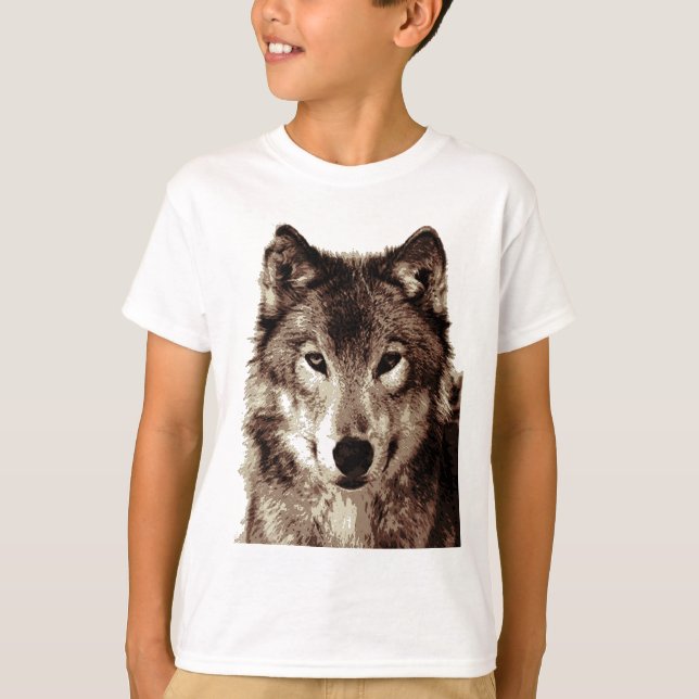 T-shirt Loup (Devant)