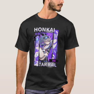 T-shirt Loup argenté Honkai Star Rail