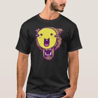 T-shirt Loup avec le visage