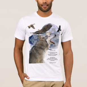 T-shirt LOUP, AVION, RAVEN, Lune, Montagne & Poème, T-shir