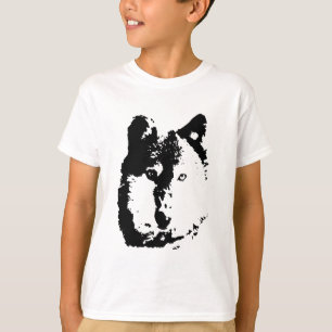 T-shirt Loup d'art pop