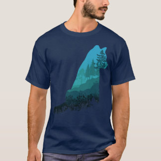 T-shirt Loup de bois 4