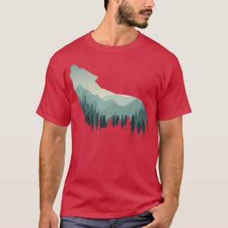 T-shirt Loup de bois 5
