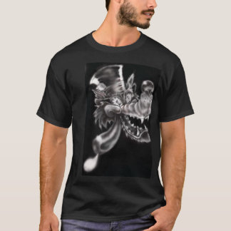 T-SHIRT LOUP DE CASQUETTE SUPÉRIEUR