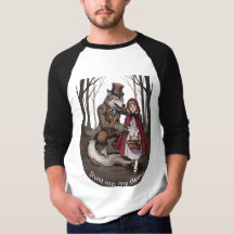 Loup de Conte de Fées Sombre & Le Petit Chaperon R