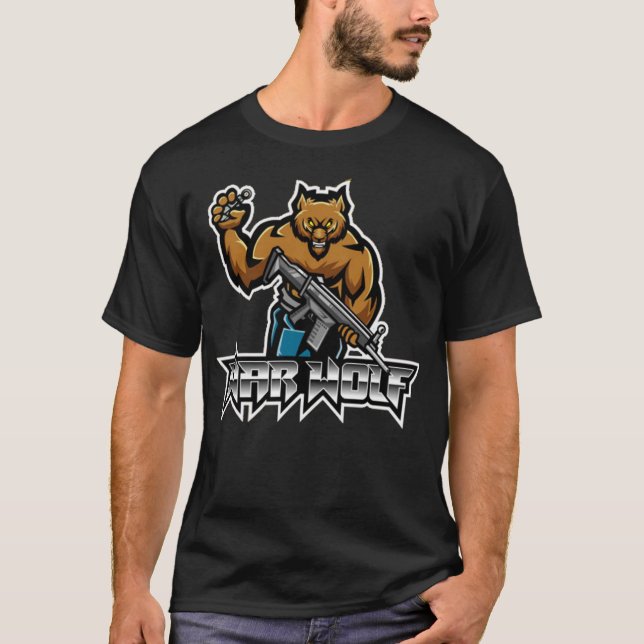 T-shirt Loup de guerre (Devant)