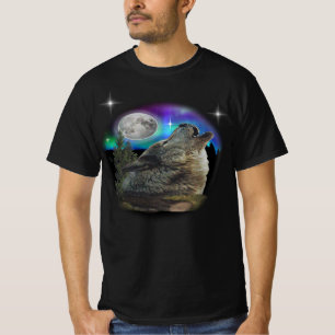 T-shirt Loup et Lune