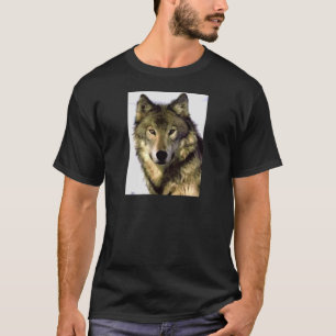 T-shirt Loup gris