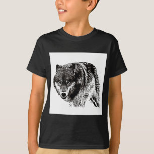 T-shirt Loup sauvage