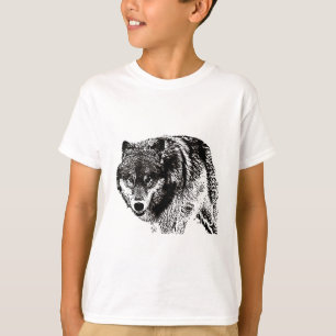 T-shirt Loup sauvage