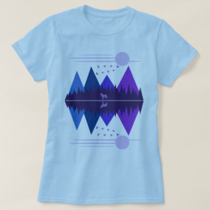 T-shirt Loup solitaire