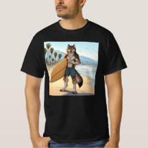 Loup surfeur