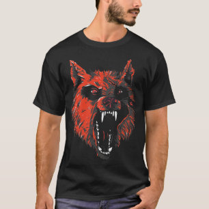 T-shirt Loup zombie