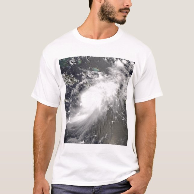 T-shirt L'ouragan Gustav sur Hispaniola (Devant)