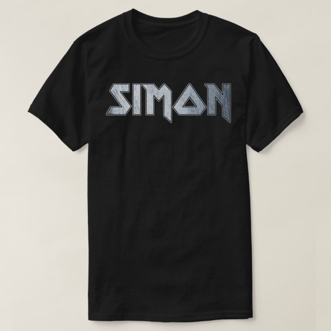 T-shirt Lourd métal Simon (Design devant)