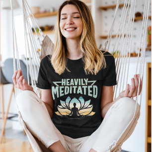 T-shirt Lourdement Méditée - Yoga
