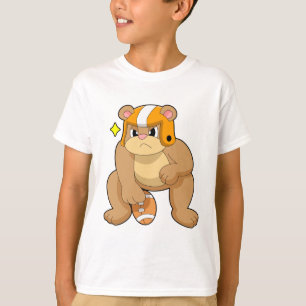 T-shirt L'ours dans les sports de football