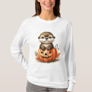T-shirt Loutre adorable d'Halloween