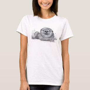 T-shirt Loutre de détente