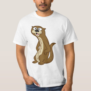 T-shirt Loutre de Rick   Reggie de garde forestière