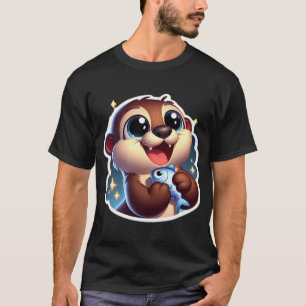 T-shirt Loutre mignonne