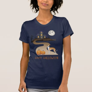 T-shirt Louveteau Fauve Et Blanc Iggy Et Maison Hantée Hal