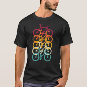 T-shirt Louveur de vélo Vintage rétro