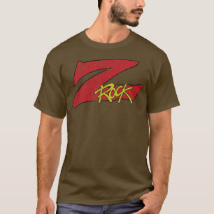 T-shirt Louveur en métal Z Rock Radio en métal lourd 1986