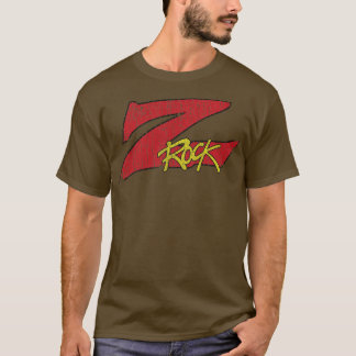T-shirt Louveur en métal Z Rock Radio en métal lourd 1986