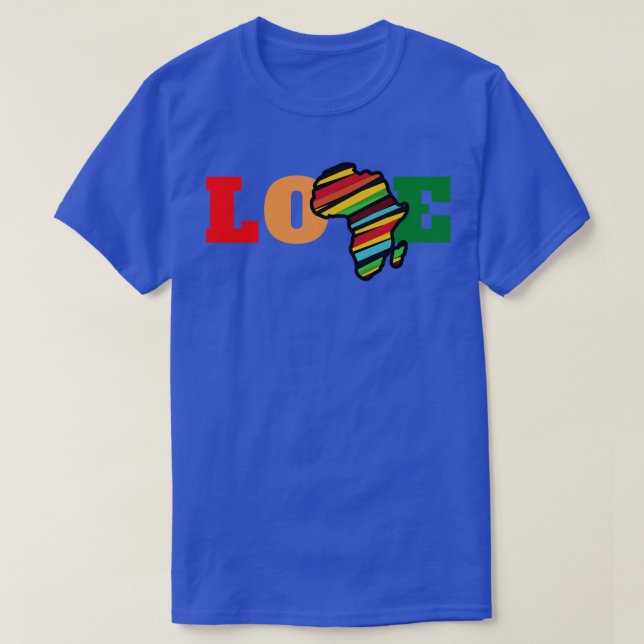 T-shirt Love Africa 2 (Design devant)