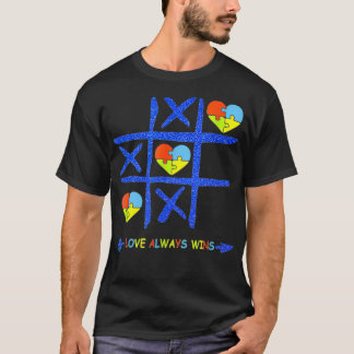 T-shirt Love Always W Ins, Sensibilisation sur l'autisme P