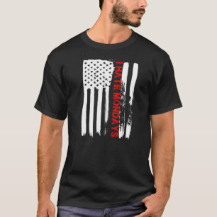T-shirt Love America Je déteste les lundis T Shirt Drôle U