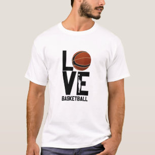 T-shirt Love Basketball