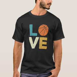 T-shirt Love Basketball Player Coach Point Guard Ball Shoo