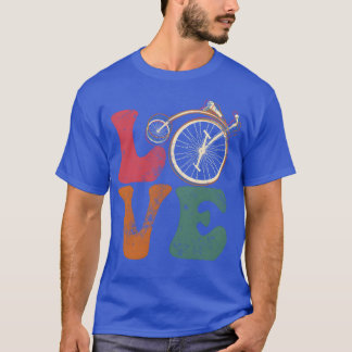 T-shirt Love Bicycle family