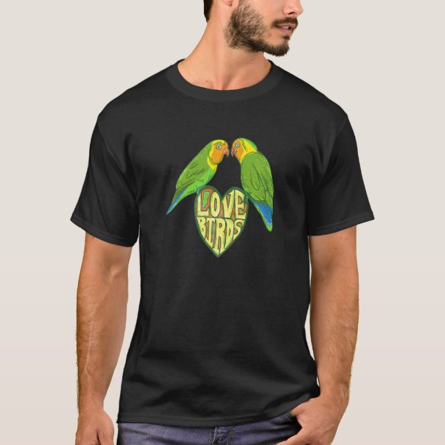 T-shirt Love birds   (Devant)