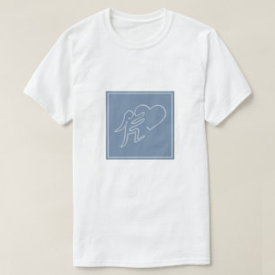 T-SHIRT LOVE (BLUEBERRY)