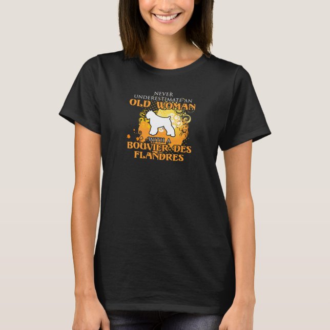 T-shirt love Bouvier des Flandres Funny Cadeau amusant (Devant)