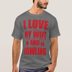 T-shirt Love Bowling Femme Chemise 1
