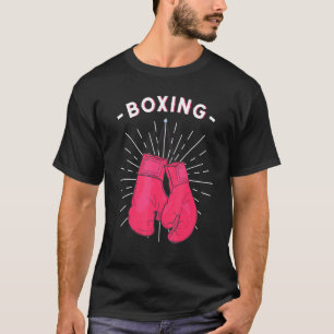 T-shirt Love Boxing Womens Fighting Boxing Gants