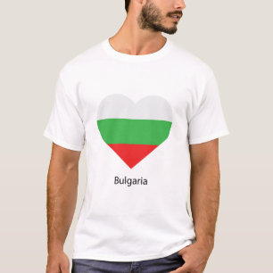 T-shirt Love Bulgarie
