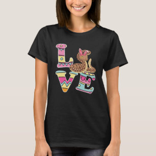 T-shirt Love Bunny Ball Python Oeufs Chasse Joyeux Pâques 
