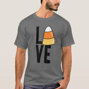 T-shirt Love Candy Corn Super Funny Enfants Adultes Hallow
