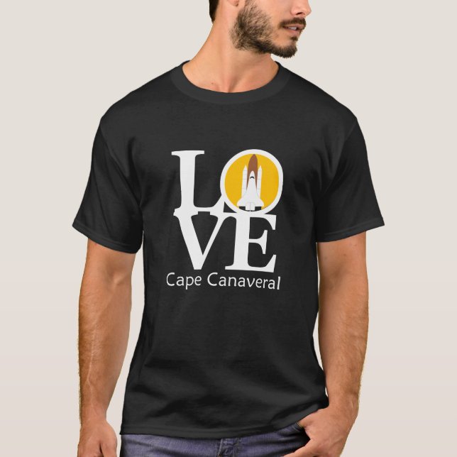 T-shirt LOVE Cape Canaveral Mens Tee (Devant)