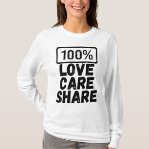 T-SHIRT LOVE CARE PARTAGER