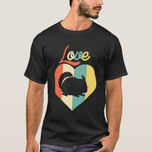 T-shirt Love Chinchilla