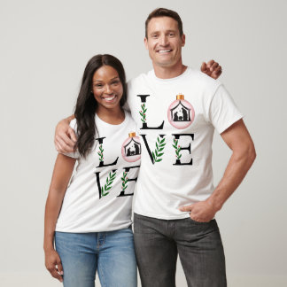 T-shirt LOVE Christmas Design