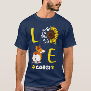 T-shirt Love Corgi