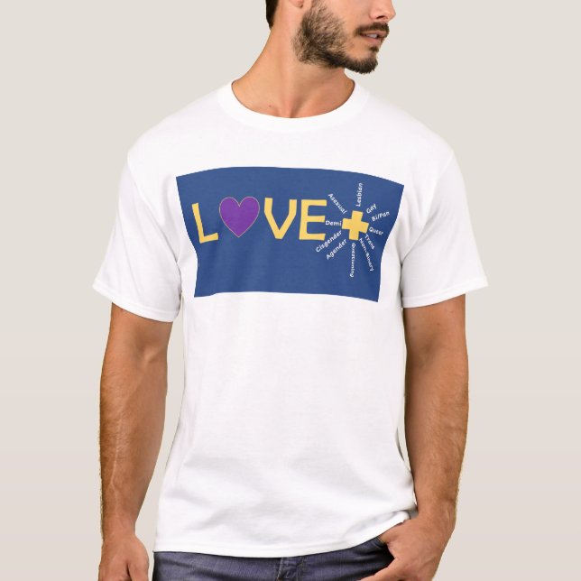 T-shirt Love+ Crewneck (Devant)